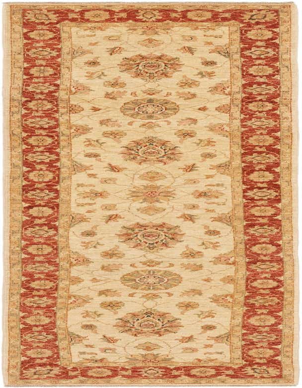 2' 10 x 9' 10 Hand Knotted Peshawar Ziegler Runner Rug