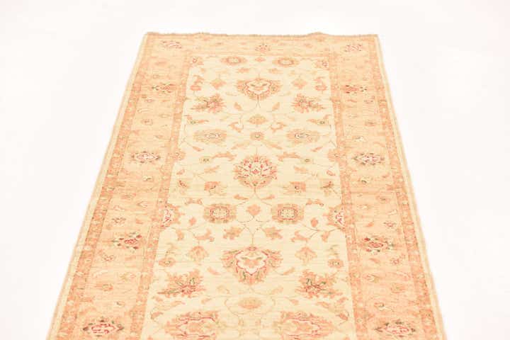 2' 10 x 9' 11 Hand Knotted Peshawar Ziegler Runner Rug