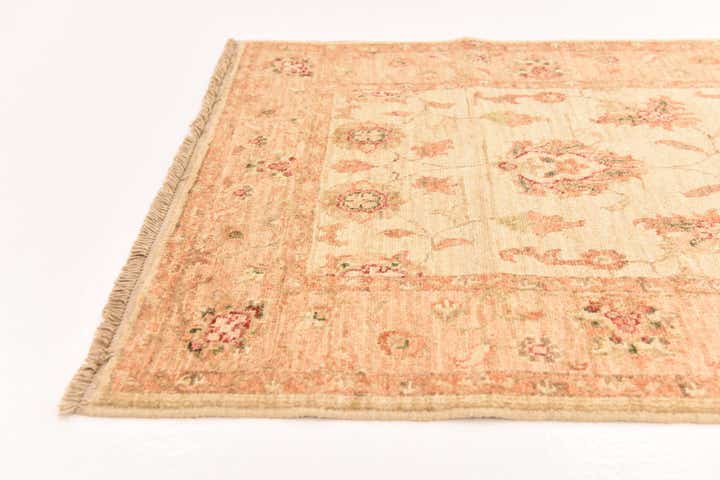 2' 10 x 9' 11 Hand Knotted Peshawar Ziegler Runner Rug