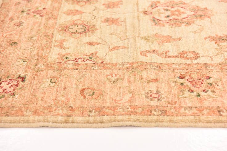 Detail image of 2' 10 x 9' 11 Hand Knotted Peshawar Ziegler Runner Rug