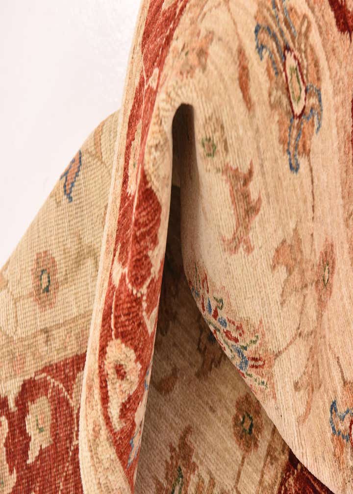2' 9 x 10' 1 Hand Knotted Peshawar Ziegler Runner Rug