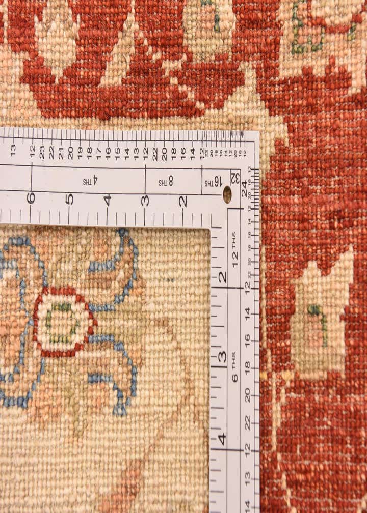 2' 9 x 10' 1 Hand Knotted Peshawar Ziegler Runner Rug
