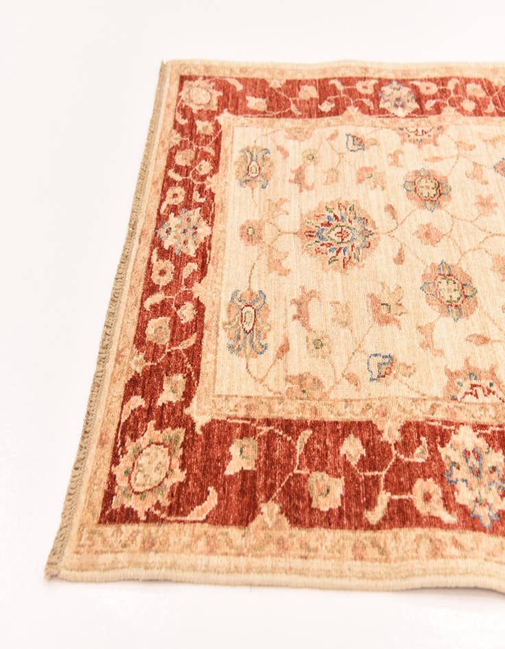 Detail image of 2' 9 x 10' 1 Hand Knotted Peshawar Ziegler Runner Rug