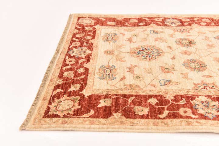2' 9 x 10' 1 Hand Knotted Peshawar Ziegler Runner Rug