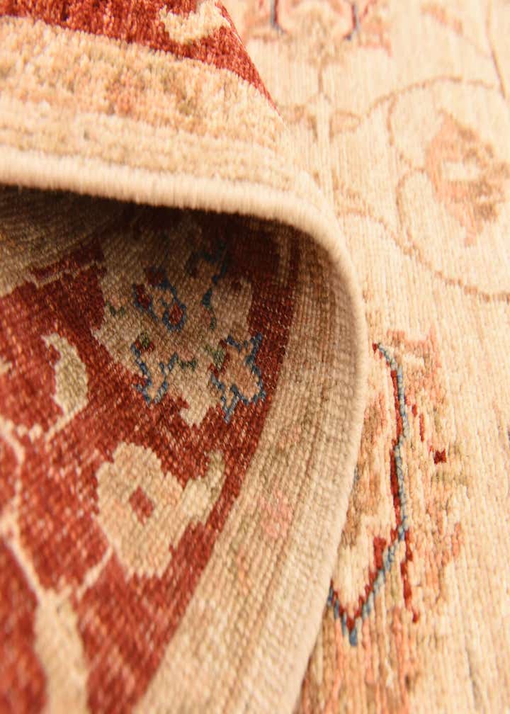 2' 9 x 10' 1 Hand Knotted Peshawar Ziegler Runner Rug