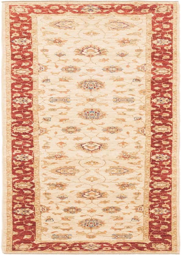 2' 9 x 10' 1 Hand Knotted Peshawar Ziegler Runner Rug
