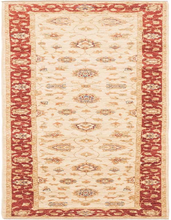 2' 9 x 10' 1 Hand Knotted Peshawar Ziegler Runner Rug