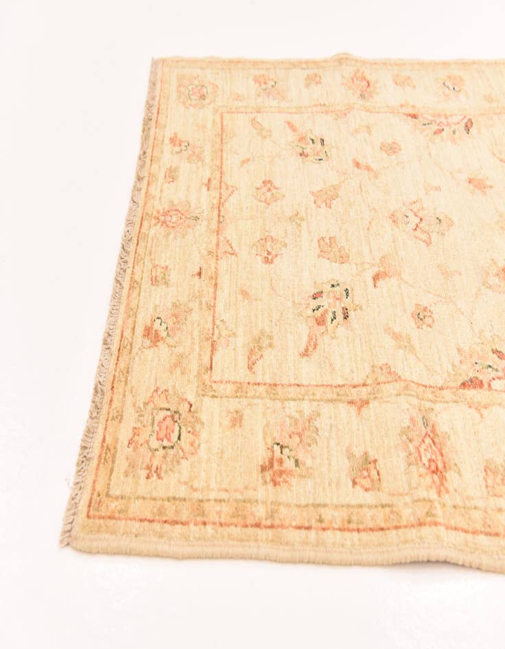 Detail image of 2' 9 x 9' 9  Hand Knotted Peshawar Ziegler Runner Rug