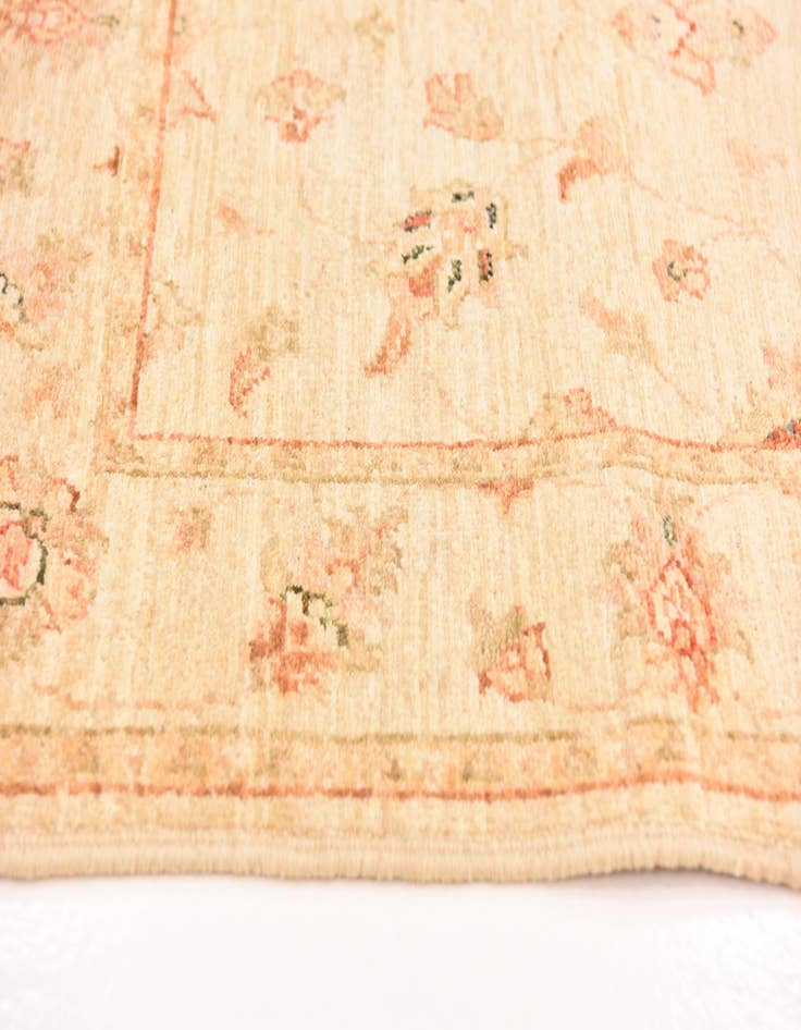 Detail image of 2' 9 x 9' 9  Hand Knotted Peshawar Ziegler Runner Rug