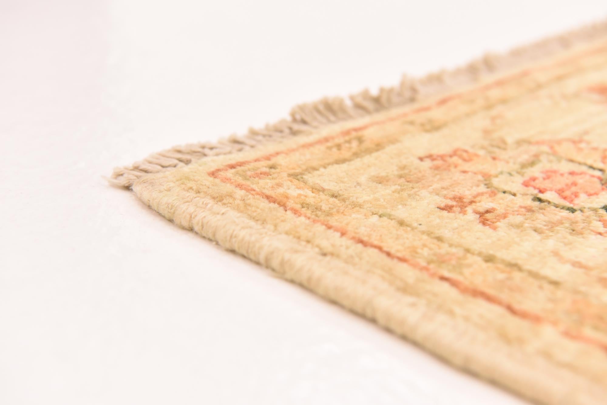2' 9 x 9' 9 Hand Knotted Peshawar Ziegler Runner Rug