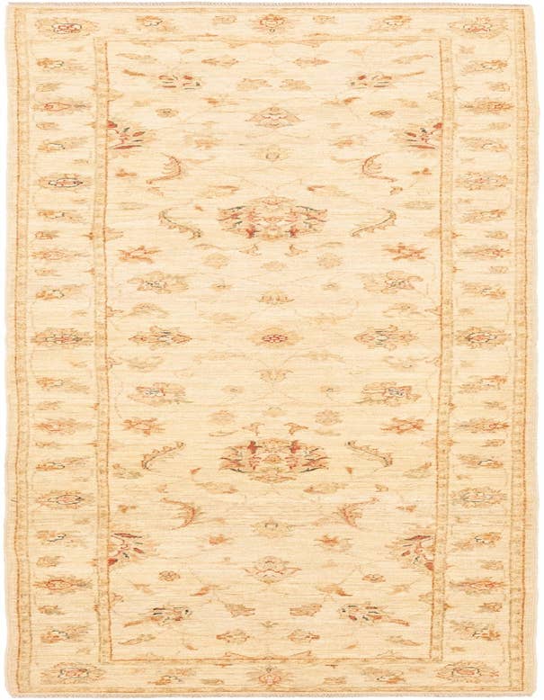 Detail image of 2' 9 x 9' 9 Hand Knotted Peshawar Ziegler Runner Rug