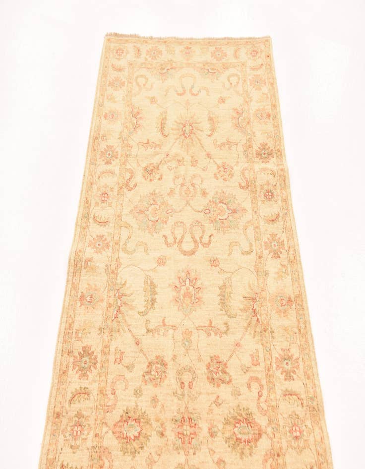 Detail image of 2' 11 x 10' 2  Hand Knotted Peshawar Ziegler Runner Rug