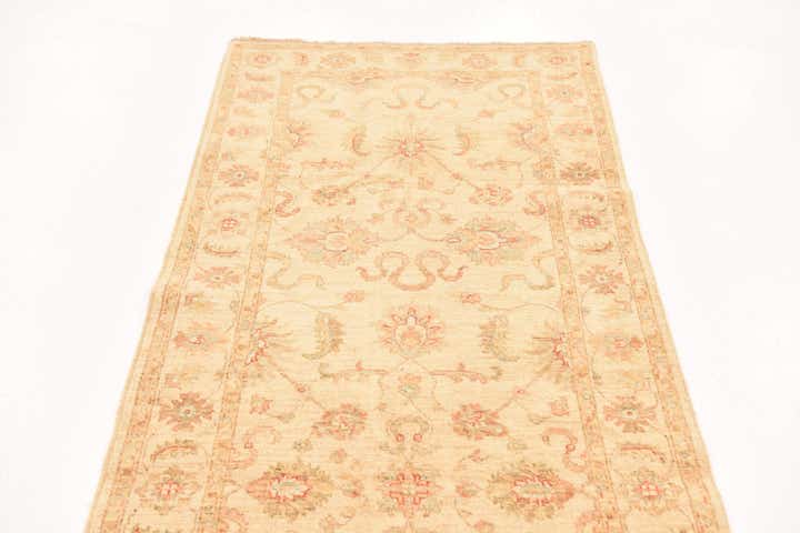 2' 11 x 10' 2 Hand Knotted Peshawar Ziegler Runner Rug
