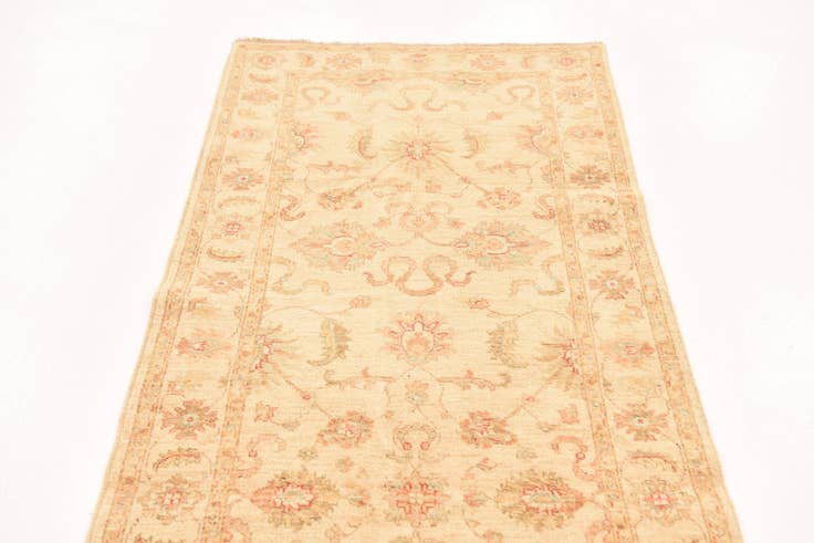 Detail image of 2' 11 x 10' 2 Hand Knotted Peshawar Ziegler Runner Rug