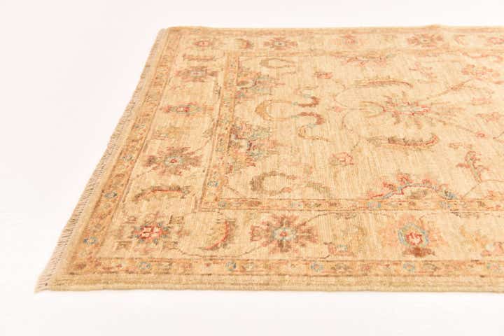 2' 11 x 10' 2 Hand Knotted Peshawar Ziegler Runner Rug