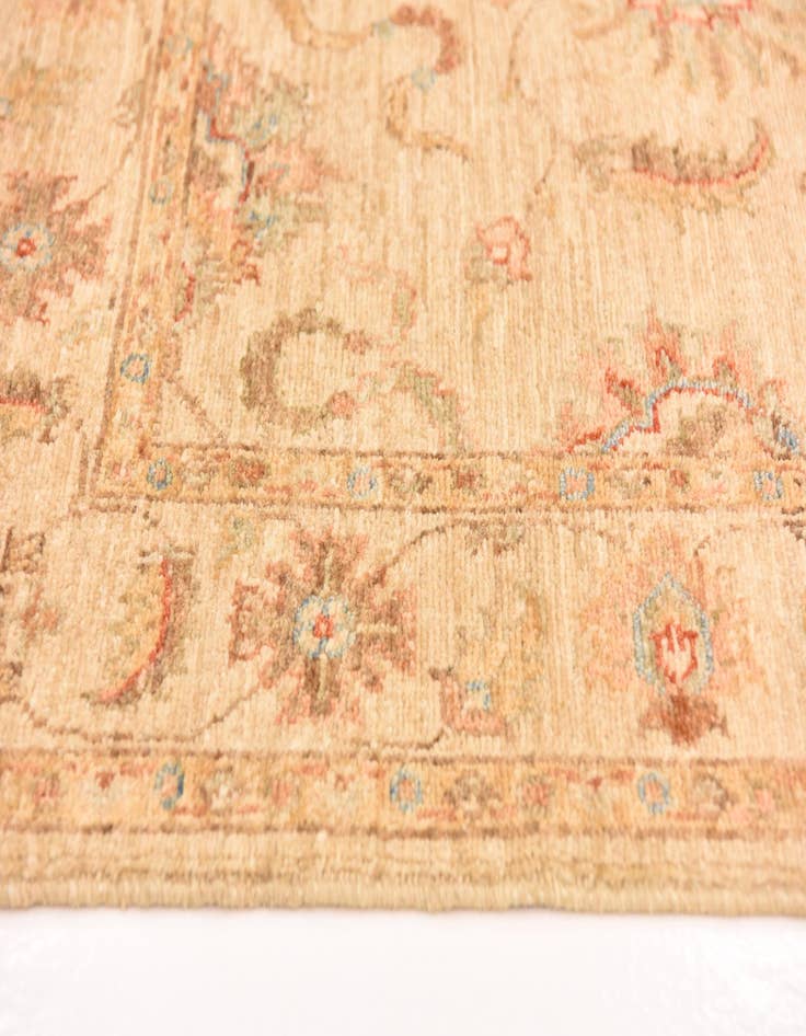 Detail image of 2' 11 x 10' 2  Hand Knotted Peshawar Ziegler Runner Rug
