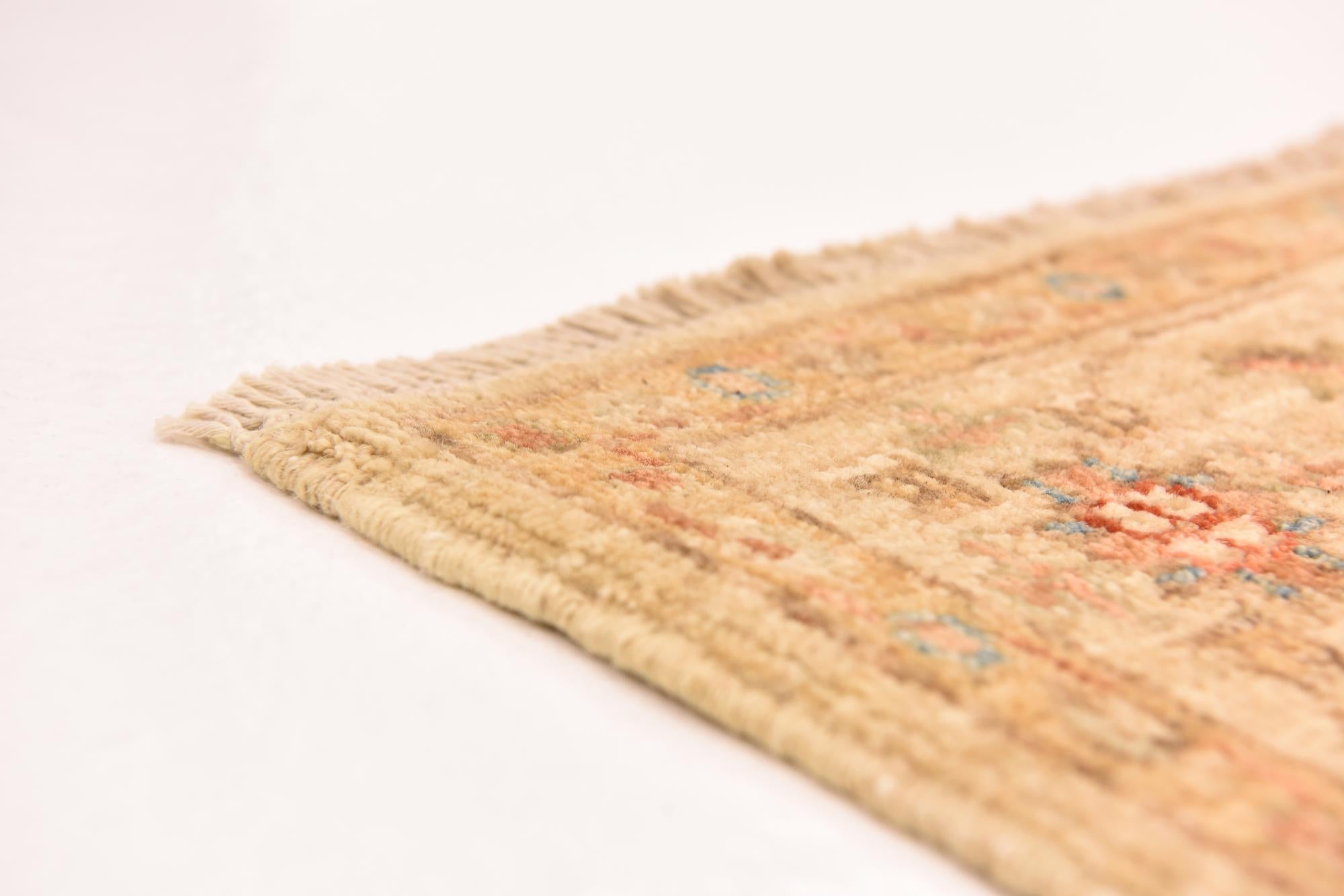 90cm x 310cm Hand Knotted Peshawar Ziegler Runner Rug