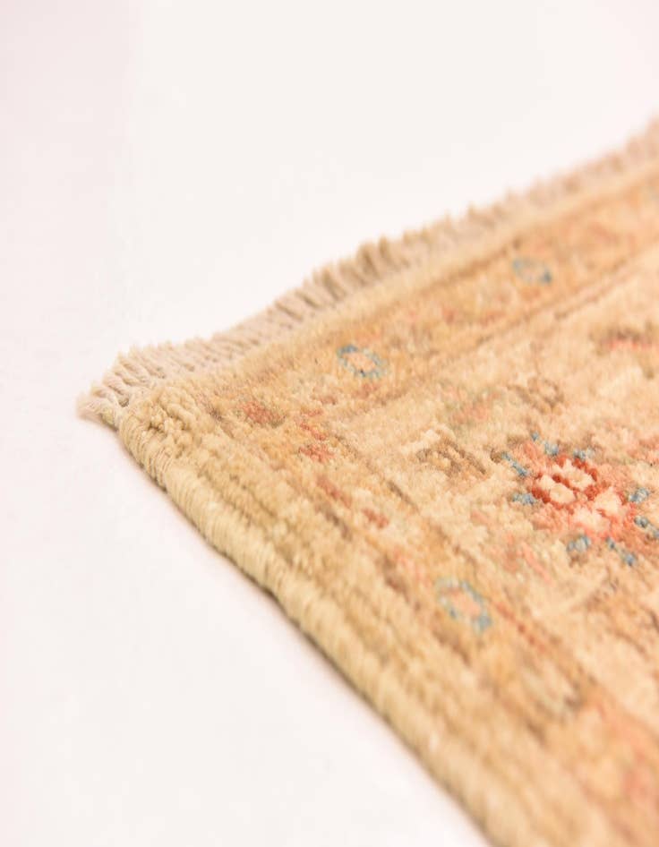 Detail image of 2' 11 x 10' 2  Hand Knotted Peshawar Ziegler Runner Rug