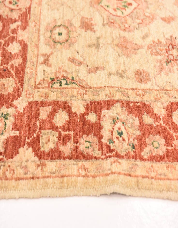 Detail image of 2' 9 x 9' 8  Hand Knotted Peshawar Ziegler Runner Rug