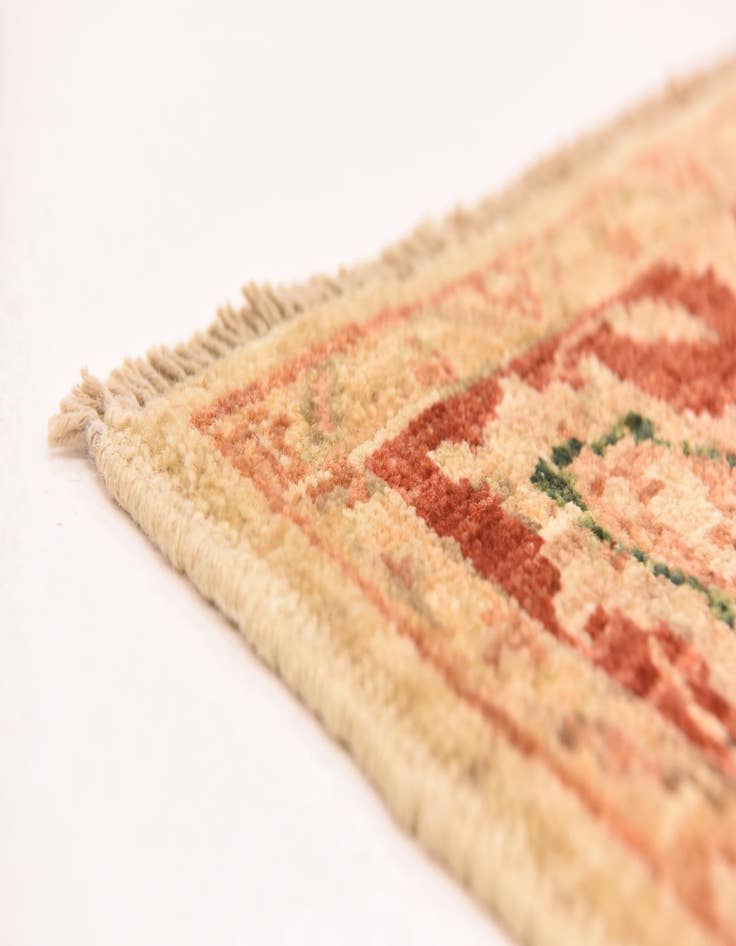 Detail image of 2' 9 x 9' 8  Hand Knotted Peshawar Ziegler Runner Rug