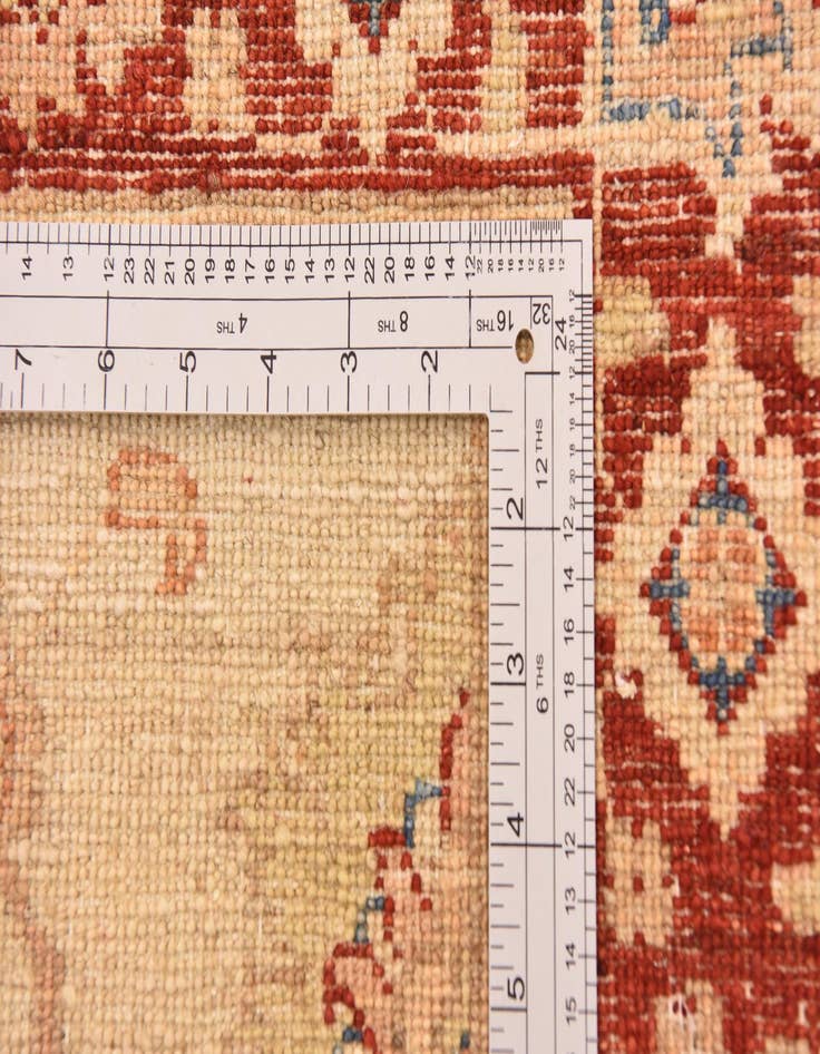 Detail image of 2' 9 x 9' 8  Hand Knotted Peshawar Ziegler Runner Rug