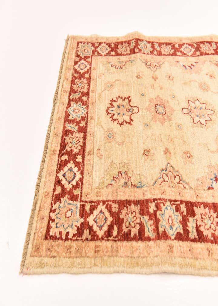 2' 9 x 9' 8 Hand Knotted Peshawar Ziegler Runner Rug