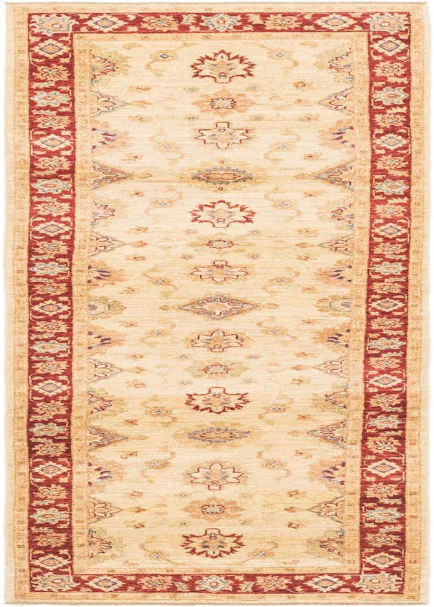 2' 9 x 9' 8 Hand Knotted Peshawar Ziegler Runner Rug