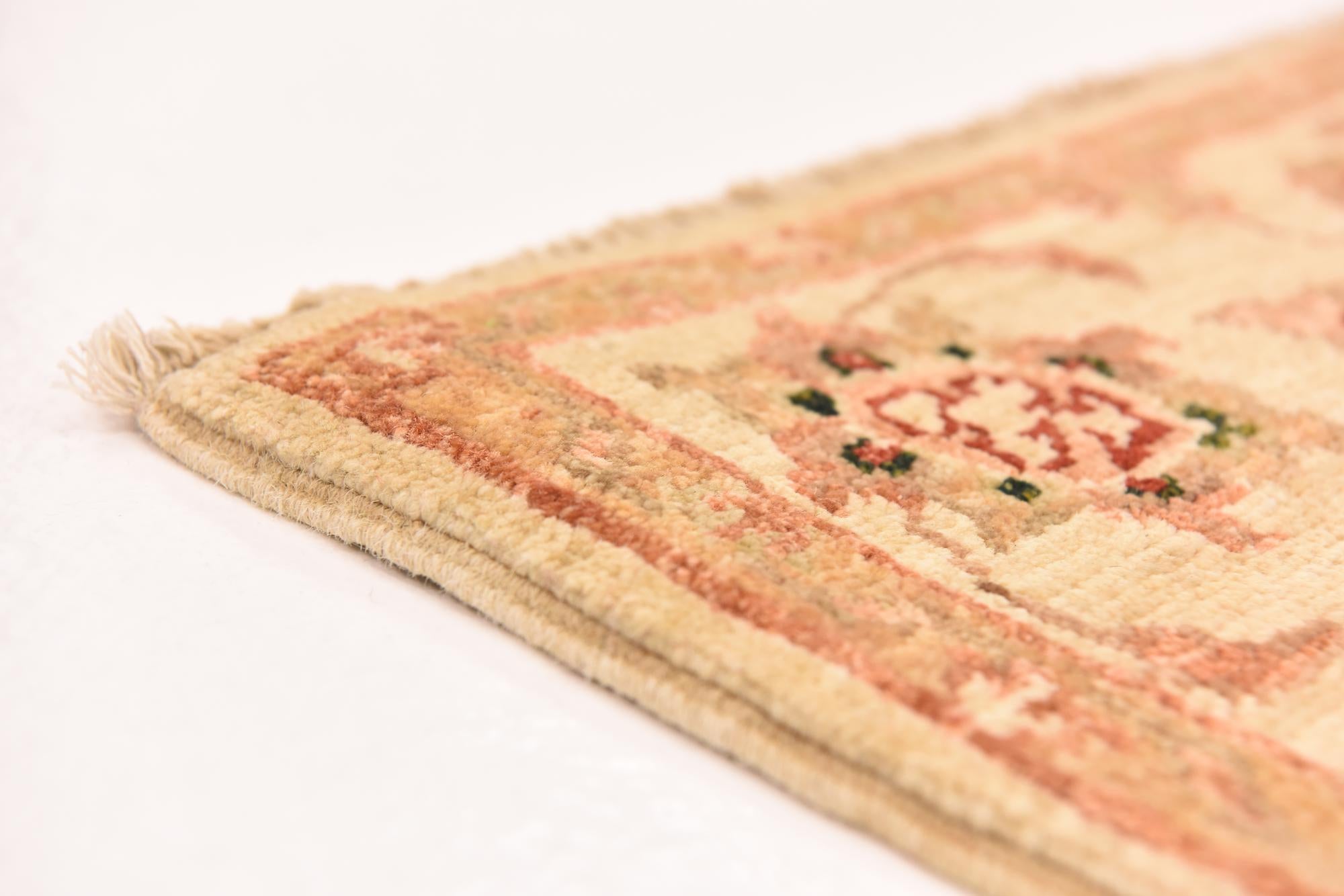 2' 10 x 9' 9 Hand Knotted Peshawar Ziegler Runner Rug
