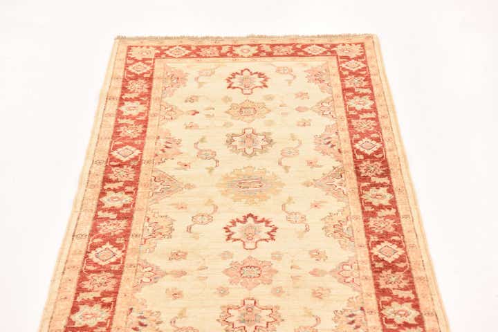 2' 9 x 9' 5 Hand Knotted Peshawar Ziegler Runner Rug