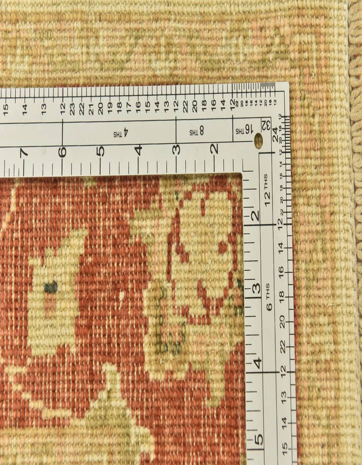 Detail image of 2' 9 x 9' 9  Hand Knotted Peshawar Ziegler Runner Rug