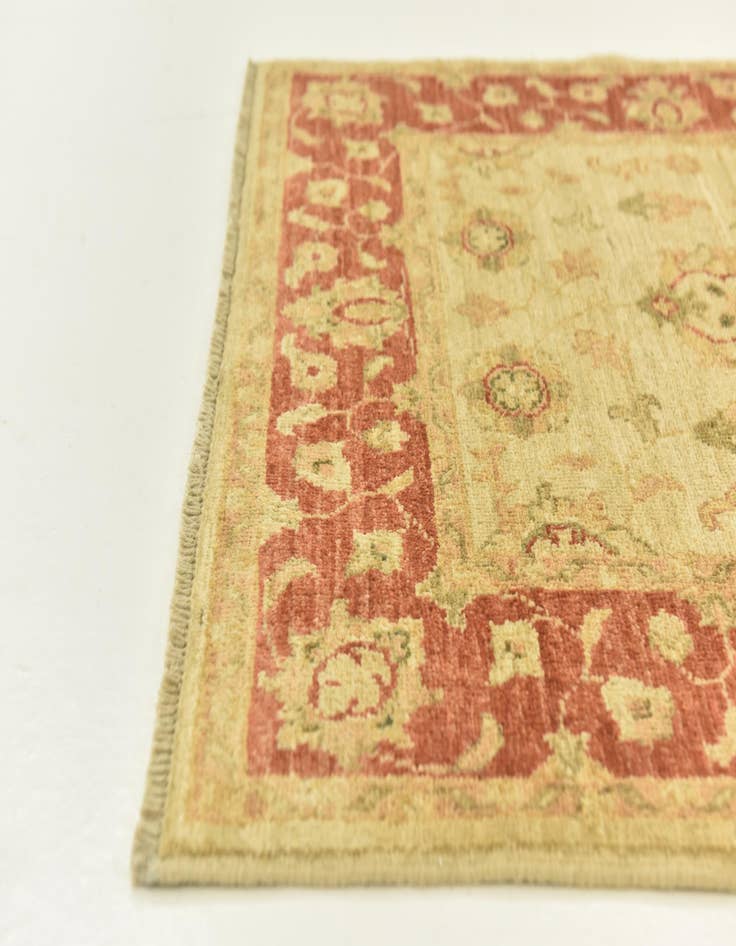 Detail image of 2' 9 x 9' 9  Hand Knotted Peshawar Ziegler Runner Rug