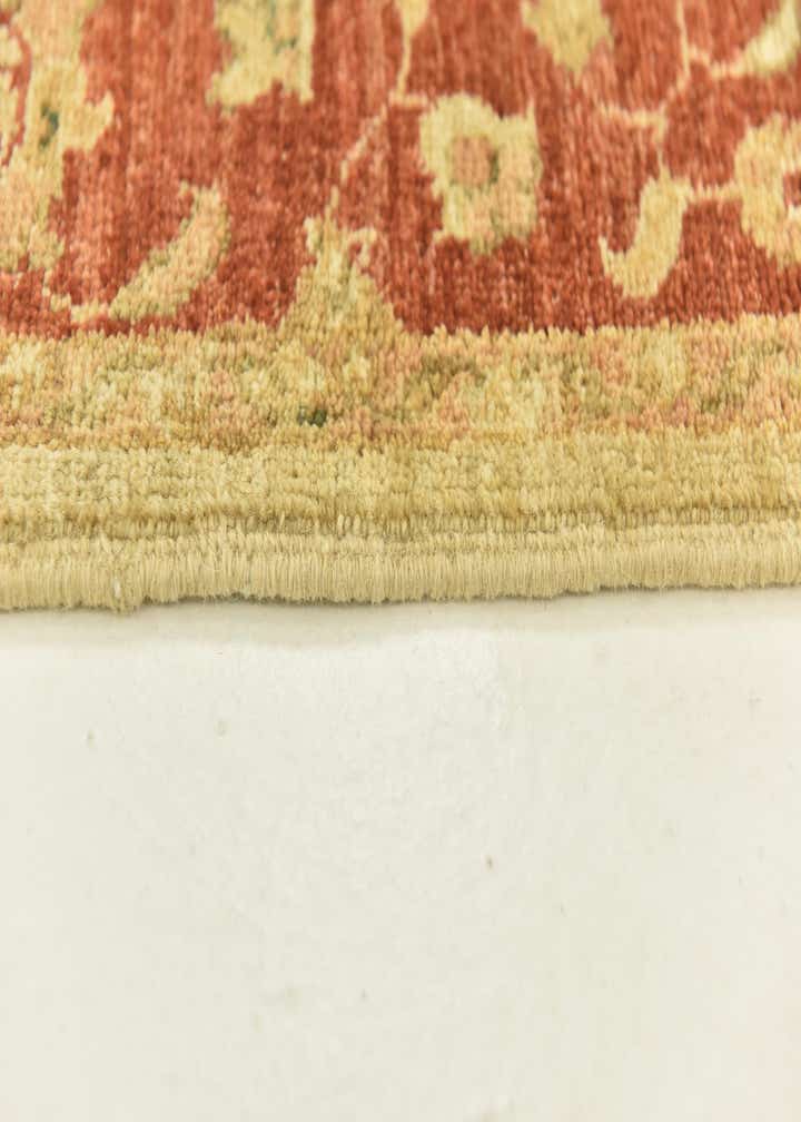 2' 9 x 9' 9 Hand Knotted Peshawar Ziegler Runner Rug