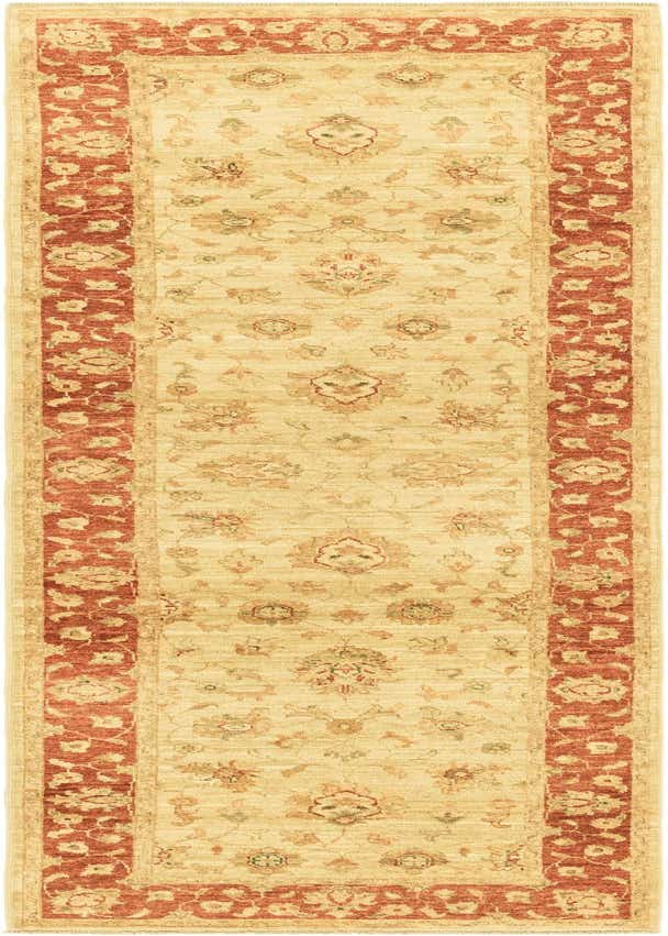 2' 9 x 9' 9 Hand Knotted Peshawar Ziegler Runner Rug