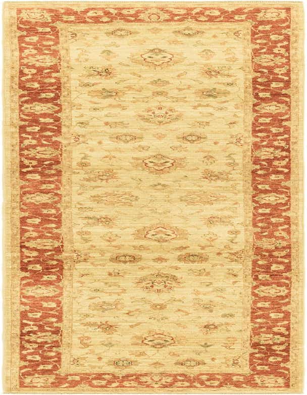 2' 9 x 9' 9 Hand Knotted Peshawar Ziegler Runner Rug