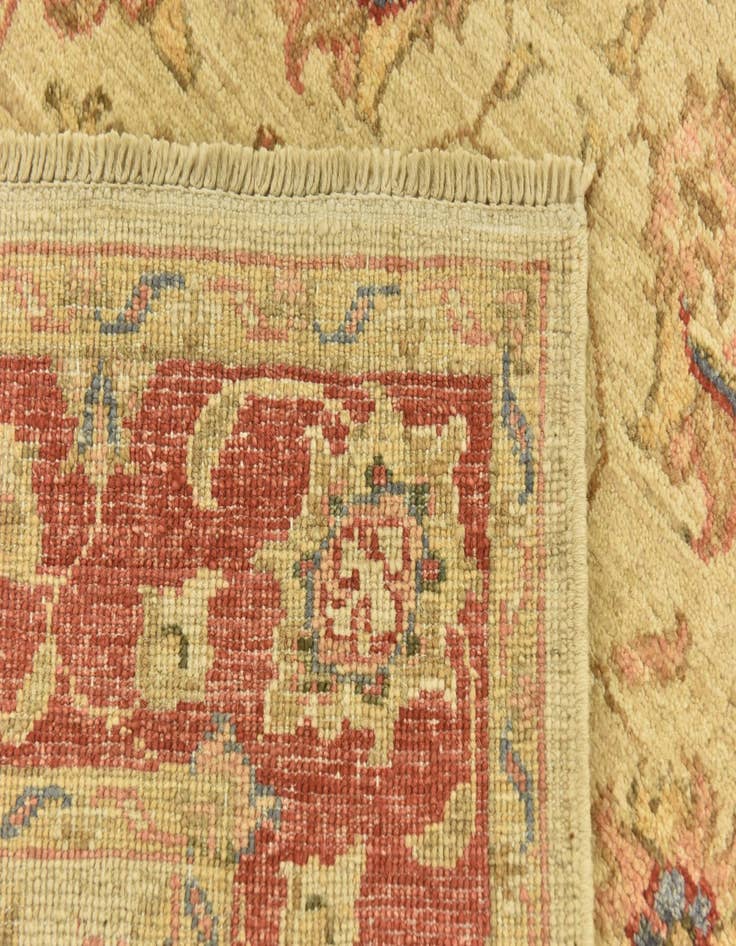 Detail image of 2' 9 x 9' 8  Hand Knotted Peshawar Ziegler Runner Rug