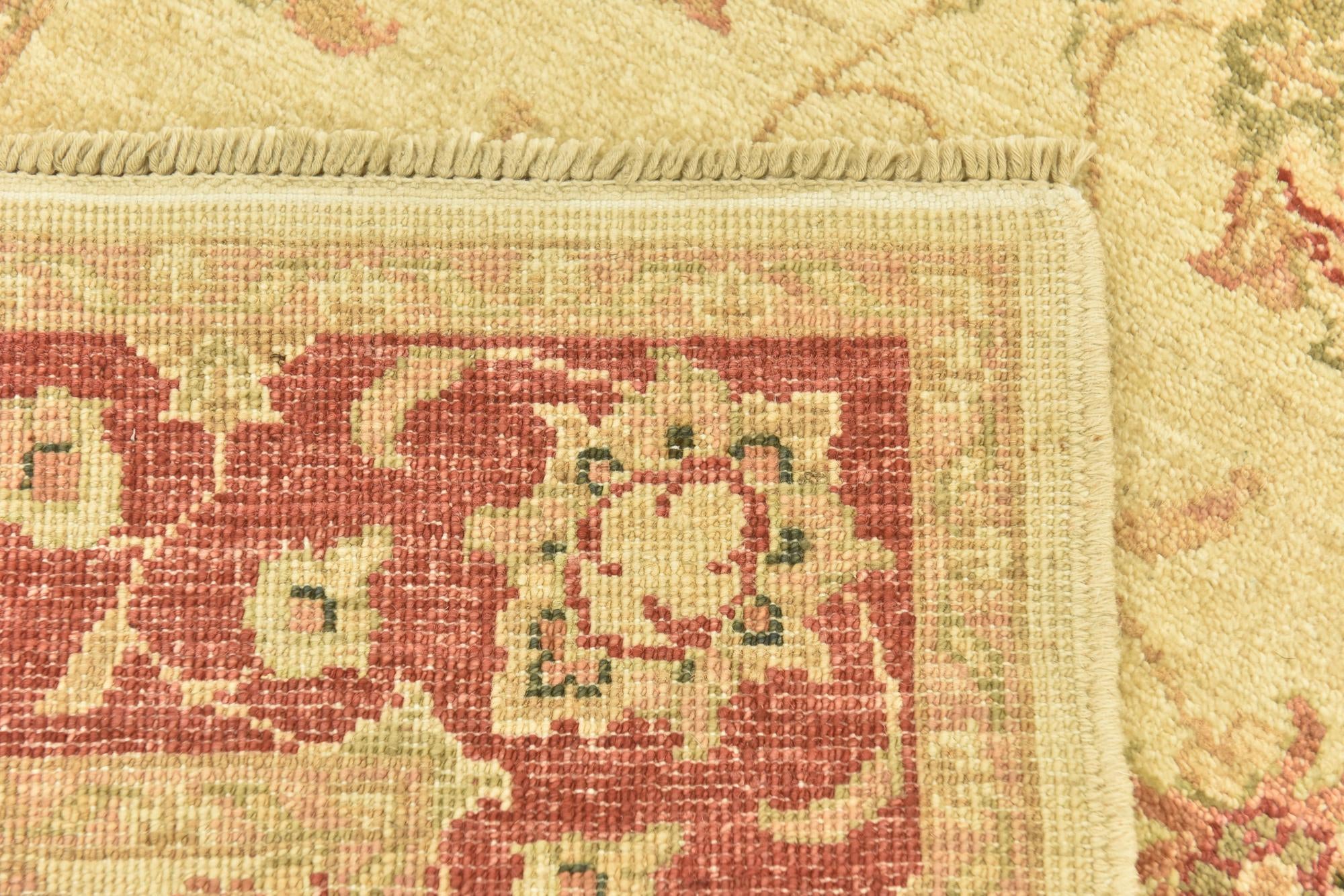 2' 9 x 10' Hand Knotted Peshawar Ziegler Runner Rug