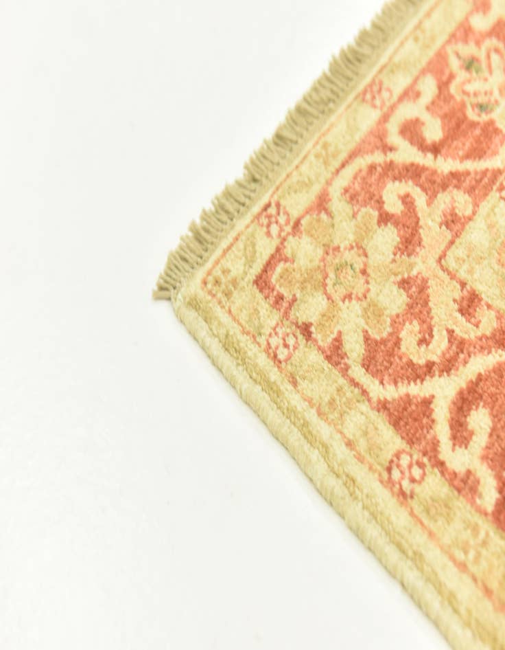 Detail image of 2' 8 x 9' 7  Hand Knotted Peshawar Ziegler Runner Rug