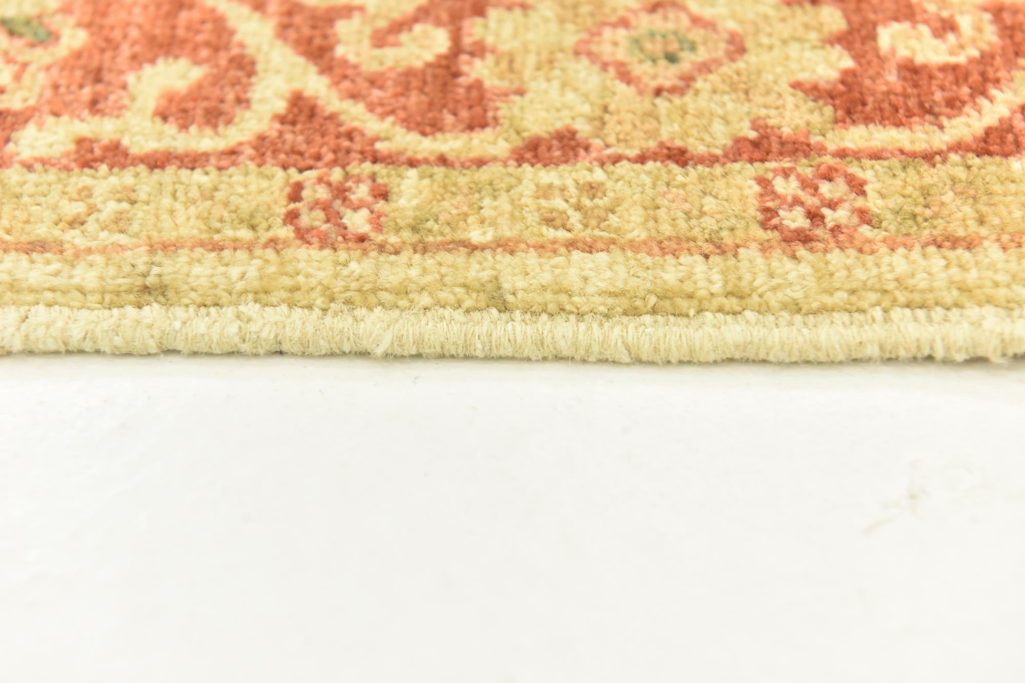 2' 8 x 9' 7 Hand Knotted Peshawar Ziegler Runner Rug