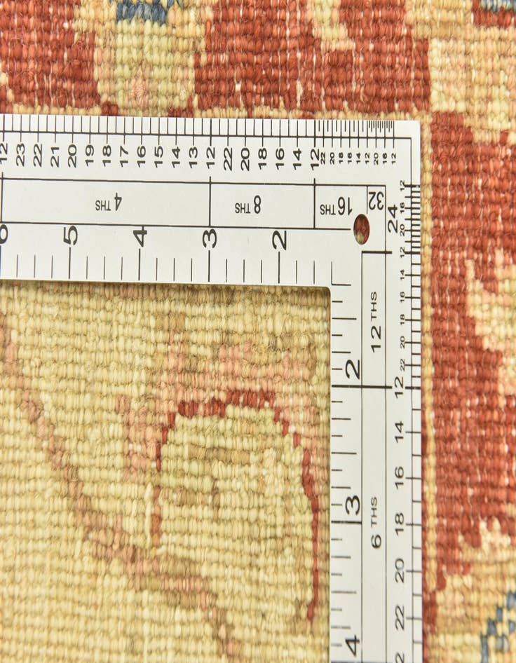 Detail image of 2' 7 x 11' 2  Hand Knotted Peshawar Ziegler Runner Rug