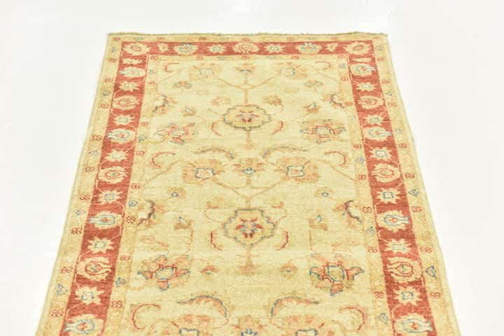 2' 7 x 11' 2 Hand Knotted Peshawar Ziegler Runner Rug