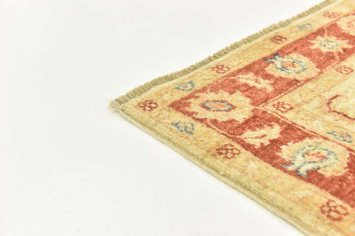 2' 7 x 11' 2 Hand Knotted Peshawar Ziegler Runner Rug