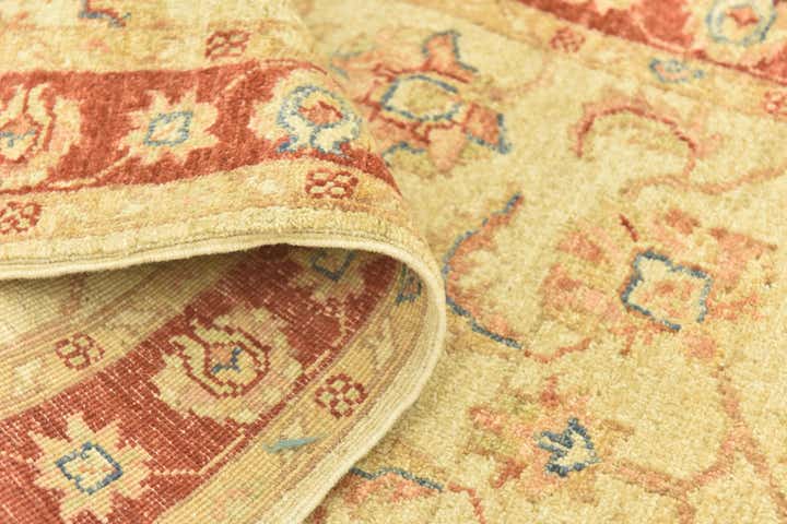 2' 7 x 11' 2 Hand Knotted Peshawar Ziegler Runner Rug