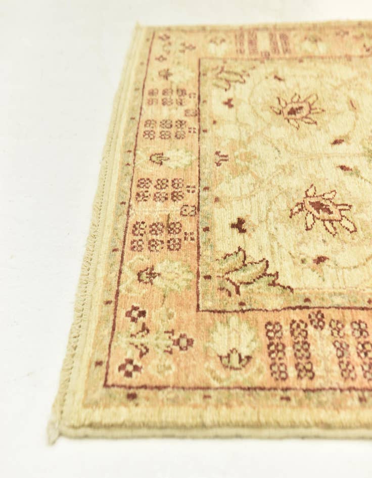 Detail image of 2' 9 x 9' 6  Hand Knotted Peshawar Ziegler Runner Rug