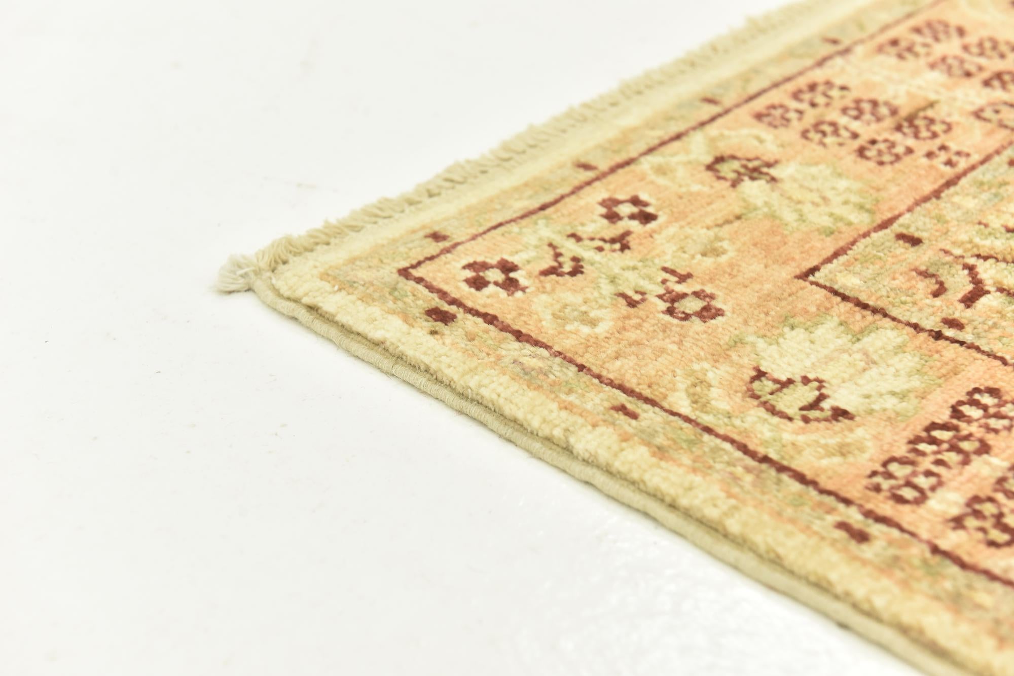2' 9 x 9' 6 Hand Knotted Peshawar Ziegler Runner Rug