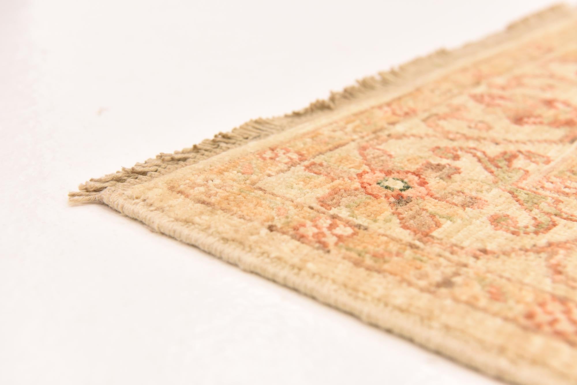 2' 10 x 9' 7 Hand Knotted Peshawar Ziegler Runner Rug
