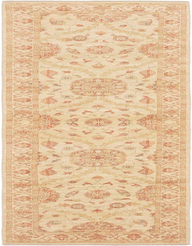 Detail image of 2' 10 x 9' 7 Hand Knotted Peshawar Ziegler Runner Rug