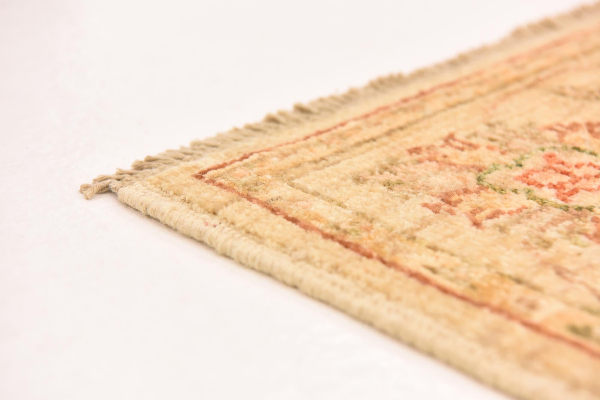 3' x 9' 10 Hand Knotted Peshawar Ziegler Runner Rug