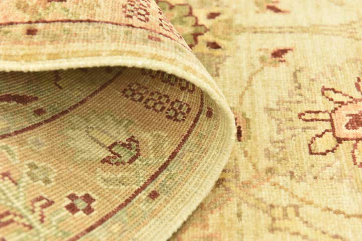 2' 7 x 9' 6 Hand Knotted Peshawar Ziegler Runner Rug