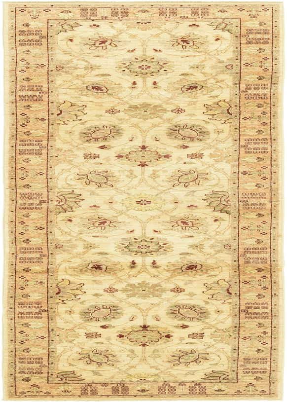 2' 7 x 9' 6 Hand Knotted Peshawar Ziegler Runner Rug