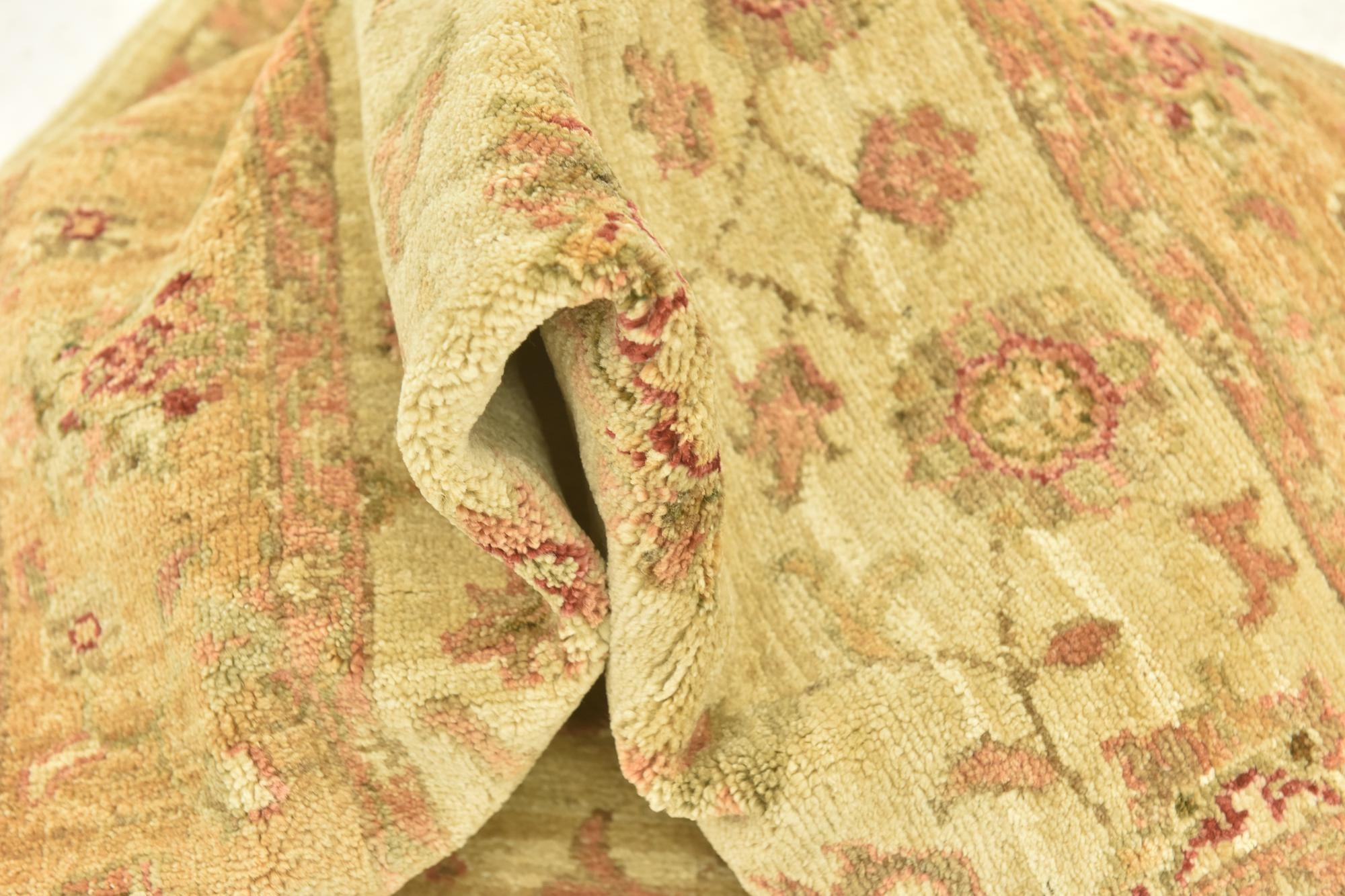 2' 10 x 9' 9 Hand Knotted Peshawar Ziegler Runner Rug
